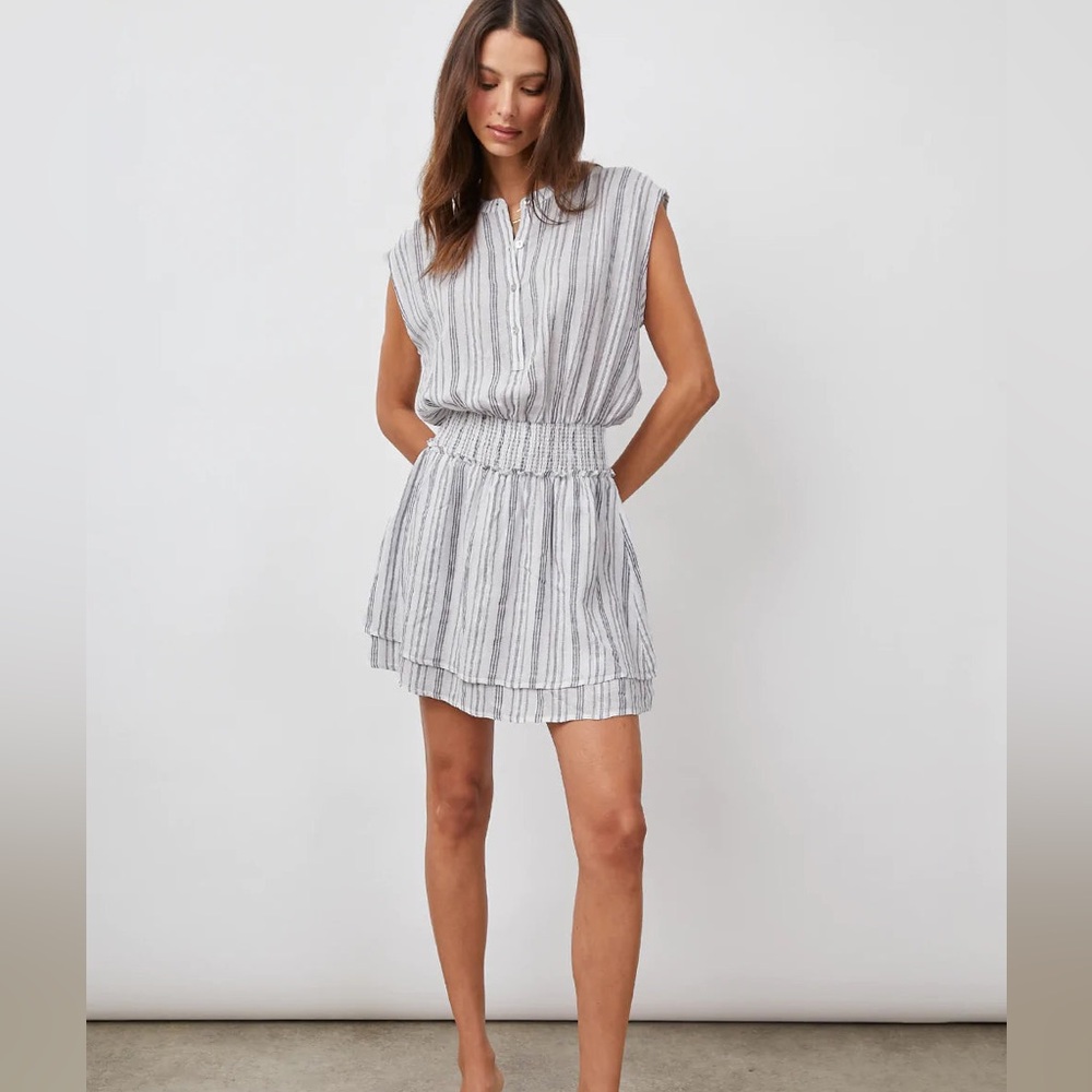 Angelina Dress in Cape May Stripe